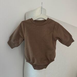 Baby bubble romper
